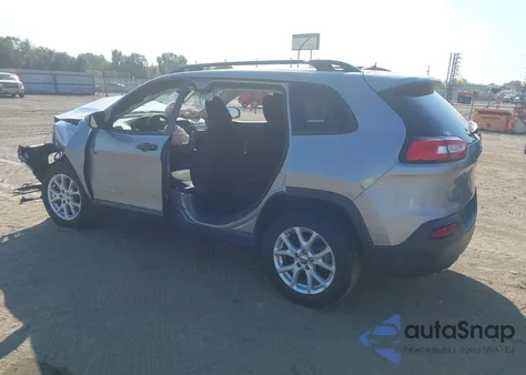 2016 Jeep Cherokee Sport z USA, uszkodzony, nr VIN 1C4PJLAB6GW264795